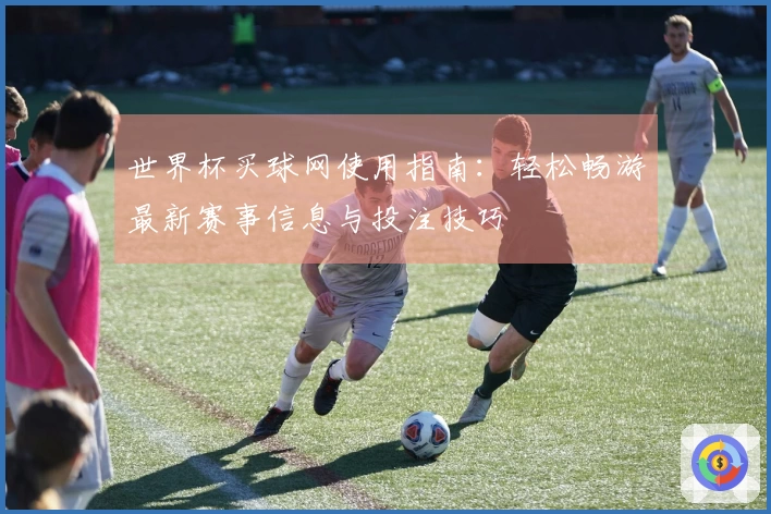 世界杯买球网使用指南：轻松畅游最新赛事信息与投注技巧