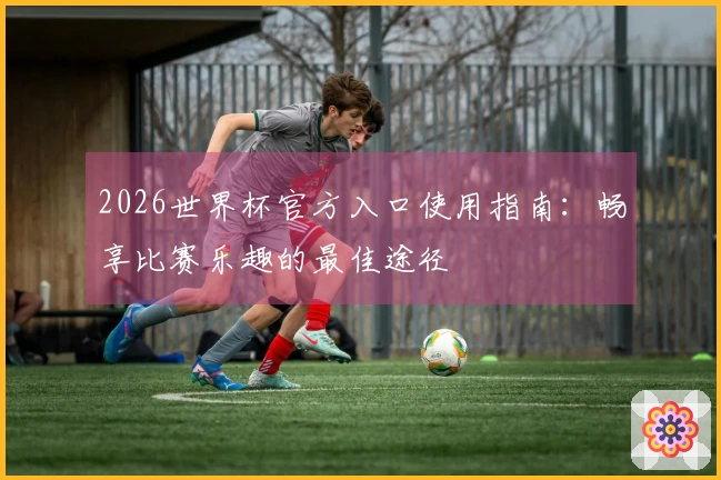 2026世界杯官方入口使用指南:畅享比赛乐趣的最佳途径